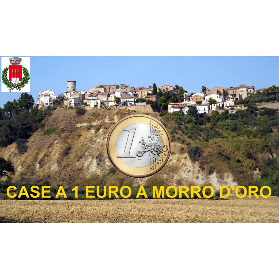 Immagine per la notizia 'PROGETTO CASE AD 1 EURO A MORRO D'ORO'